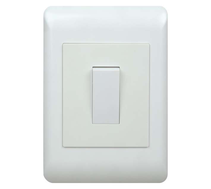 DH DHW42W1/2 1 Lever 2 Way Switch - White (50 x 100mm)