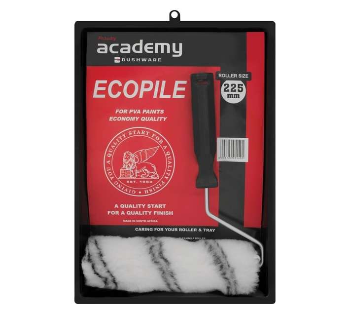 Academy Brushware F5540 Ecopile Roller Set (225mm)