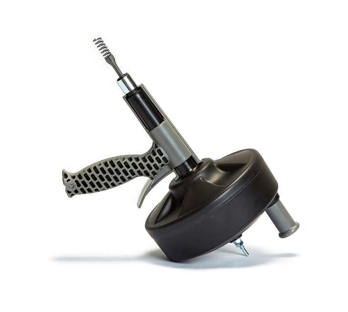Topline TD1610 Pipe Drum Auger and Drill - Grey/Black (7500mm)