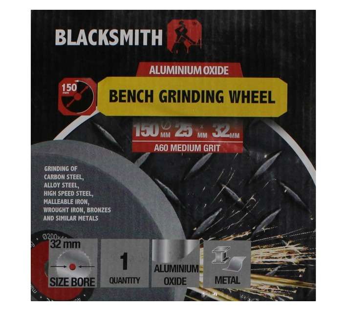 Blacksmith A60 Bench Grinding Wheel (150 x 25 x 31mm)