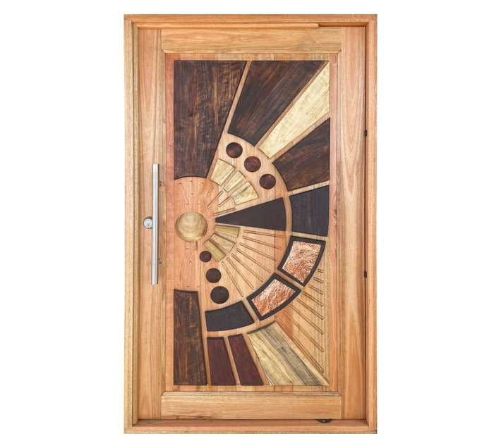 Hardwood Doors Pivot Single Timber Door - Copper Sun (1200 x 2100mm)