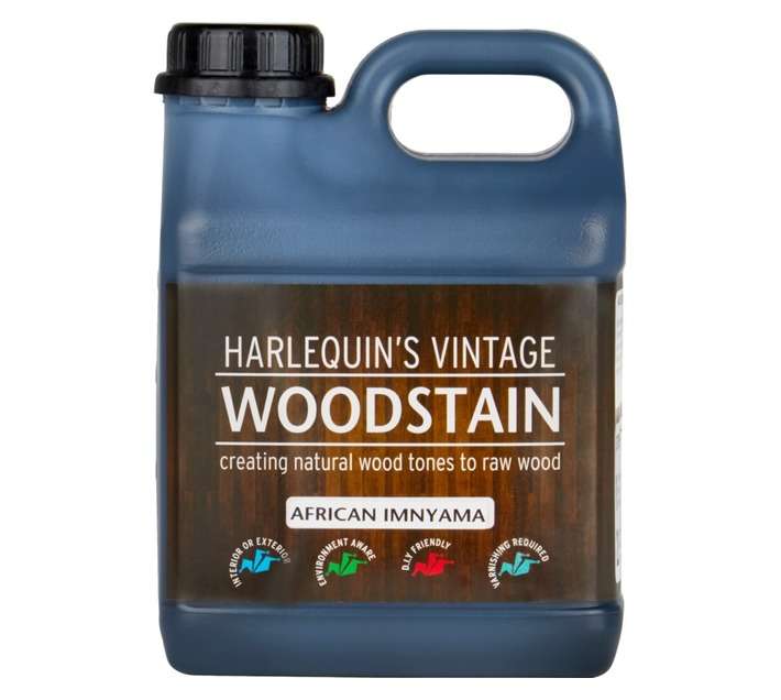 Harlequin Wood Stain - African Imnyama (1L)