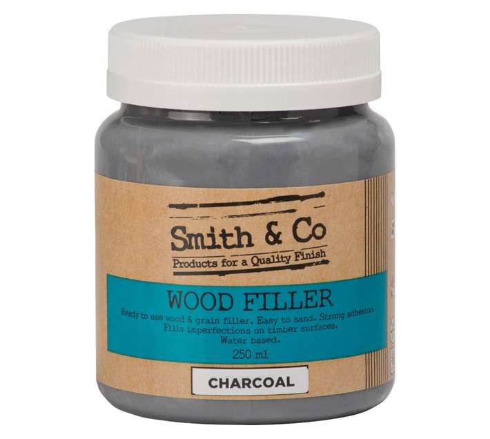 Smith and Co Wood Filler - Grey (250ml)