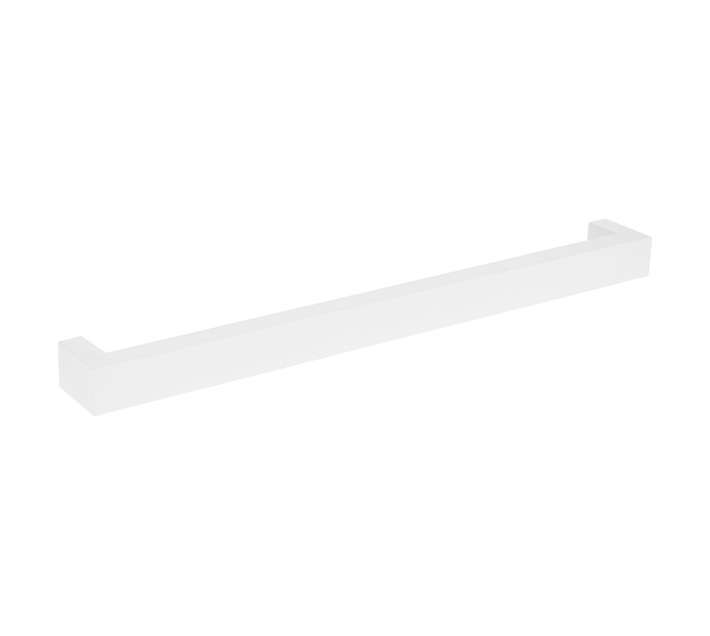 Lusso Towel Rail - White (600 x 95 x 45mm)