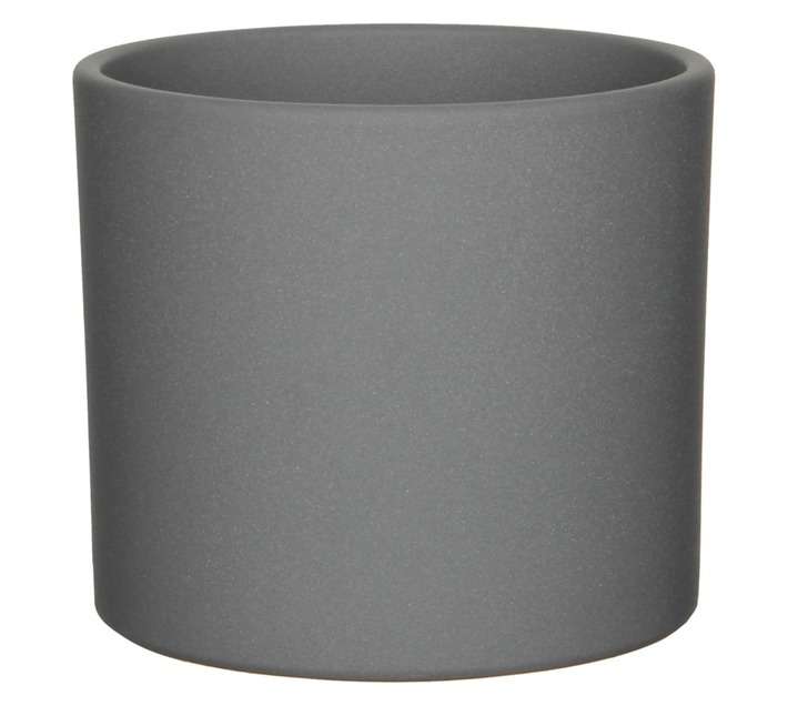 Round Era Pot - Light Grey (135 x 135 x 125mm)