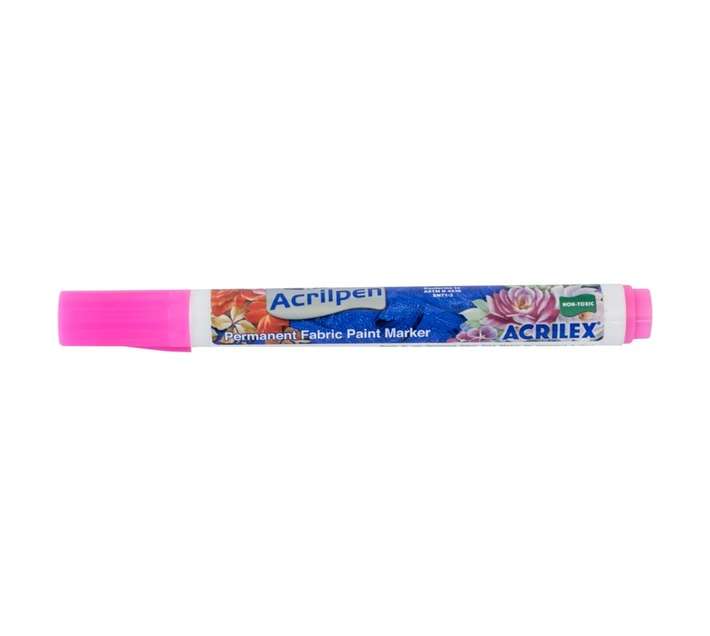 Acrilex AAPRO Acripen Fabric Maker - Rose (14 x 14 x 145mm)