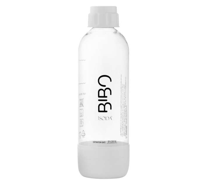 Bibo BFPB1002 Fizz Bottle - White (1L)