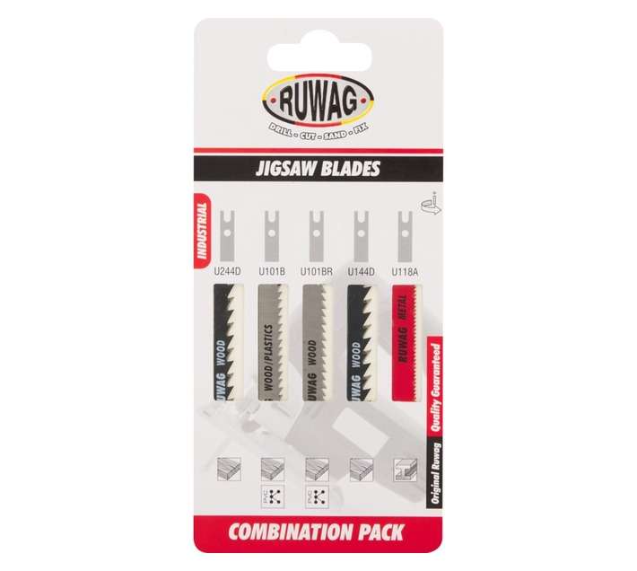Ruwag RJ-UCOMBO U-Shank Combination Jigsaw Blades Pack
