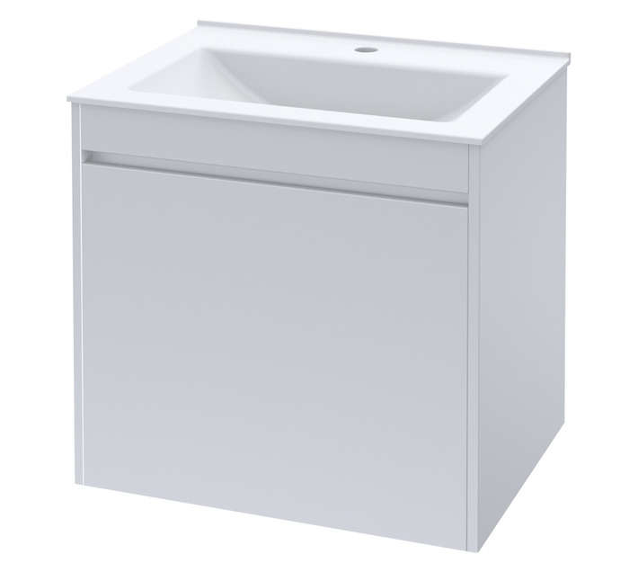 Luximo Design Wall Mount Robin Vanity Basin - White (600mm)