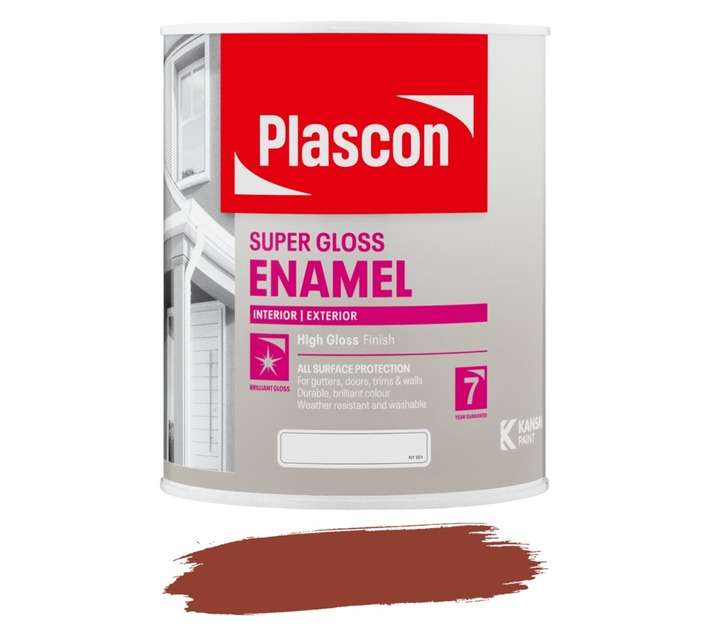 Plascon Super Universal Enamel Doors and Trims - Golden Brown (1L)
