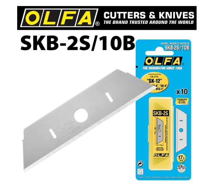 Olfa BLA SKB-16-10 10 x Blades for Utility Knife SKB16