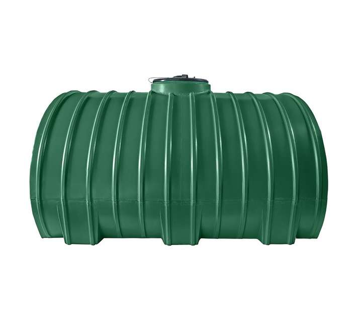 JoJo 2500L Horizontal Water Tank - Green (2180 x 1540 x 1210mm)