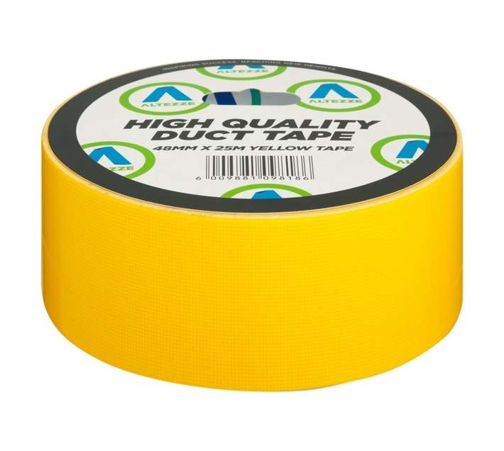 Altezze Duct Tape - Yellow (25m x 48mm)