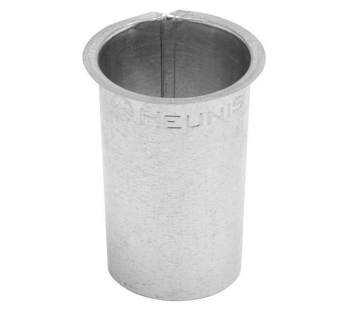Heunis Steel Round Flanged Outlet (75mm) - Silver
