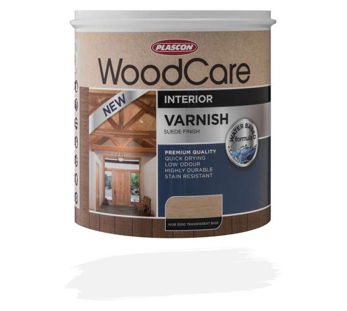 Plascon WoodCare Varnish Ultra Base Suede (1L)