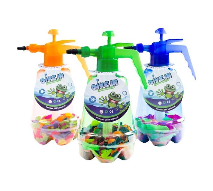 Dive In WT-16 Water Balloon Pump - Assorted (130 x 130 x 290mm)