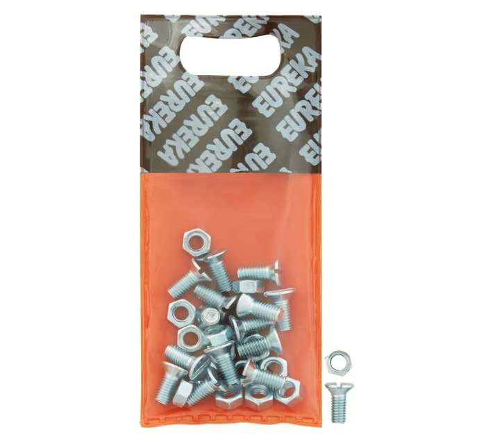 Eureka 5 x 12mm Machine Screw and Nut Countersunk (15 Pack)