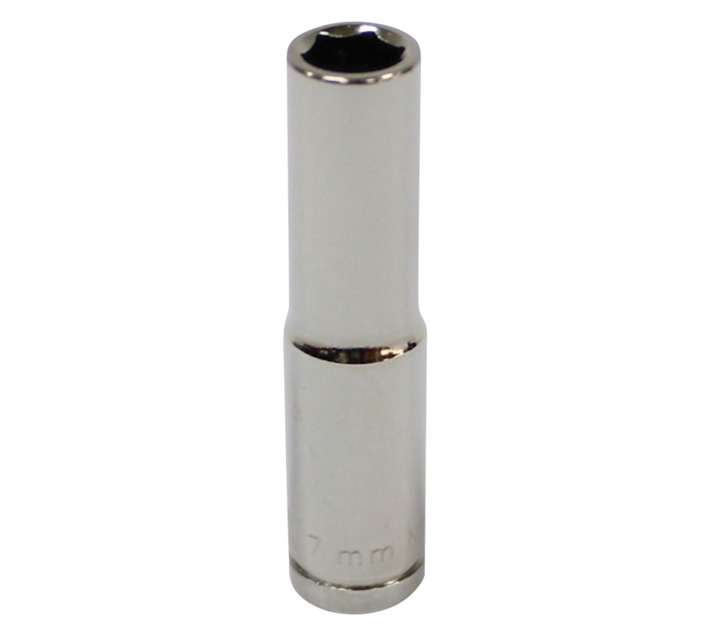 MastercraftÂ¼" Drive 6 Point Deep Wall Socket (7mm)