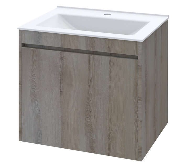 Luximo Design Wall Mount Robin Vanity Basin - Shale (600mm)