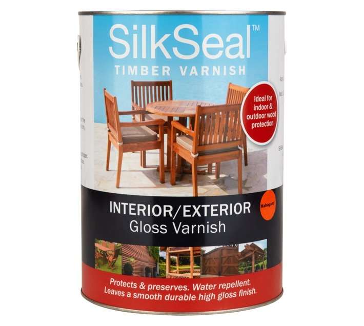 Silkseal Varnish Timber - Mahogany (5L)