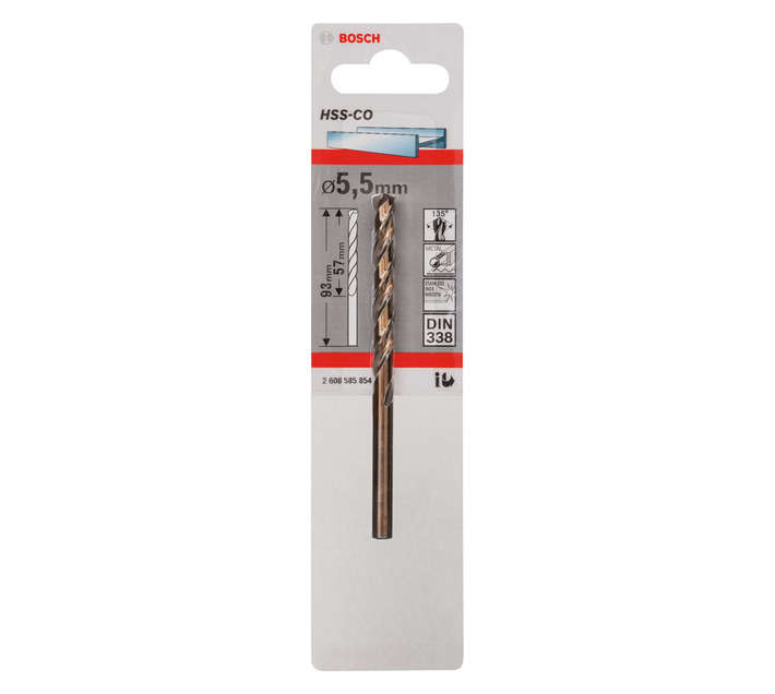 Bosch HSS 5.5 x 57 x 93mm Drill Bit