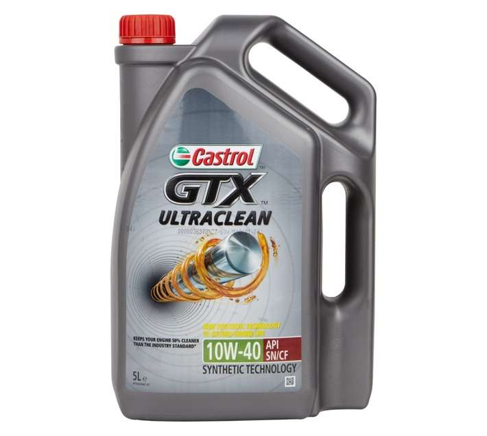 Castrol Gtx Ultraclean 10w40 - Grey (5L)