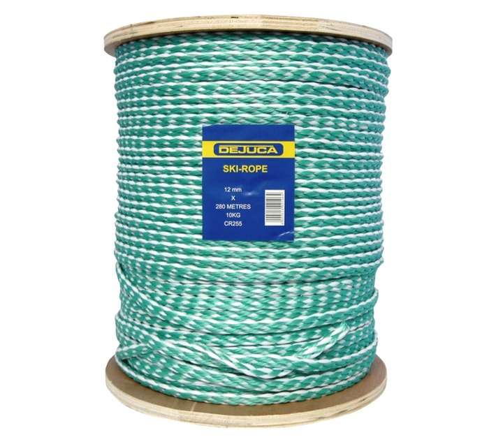DEJUCA CR255 Ski Rope - Green (12mm) (Per Meter)