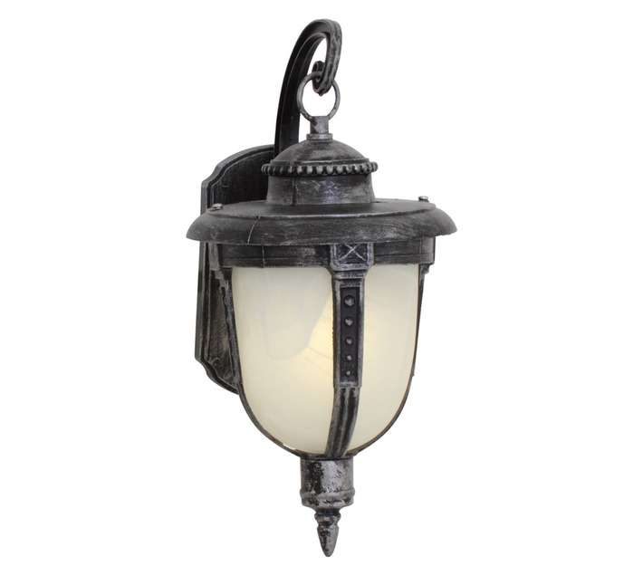 Eurolux Cloud Glass Lantern - Black Silver