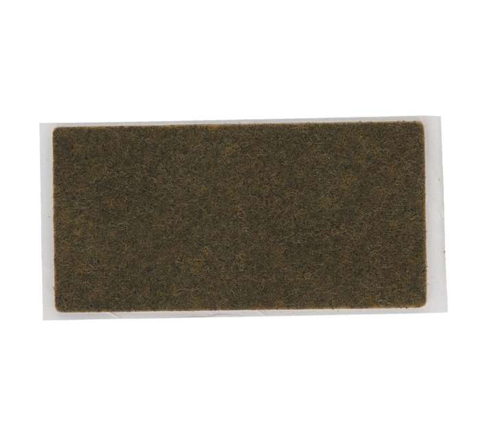 Safe Top Adhesive Felt Pad Rectangular - Brown (50 x 100 x 1 Pad)