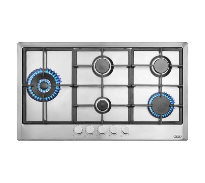Defy 5 Gas Burner Hob Stainless Steel DHG129