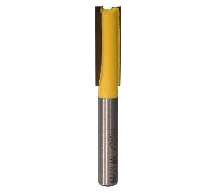 Pro-Tech Double Flute Straight Router Bit (8 x 24mm)