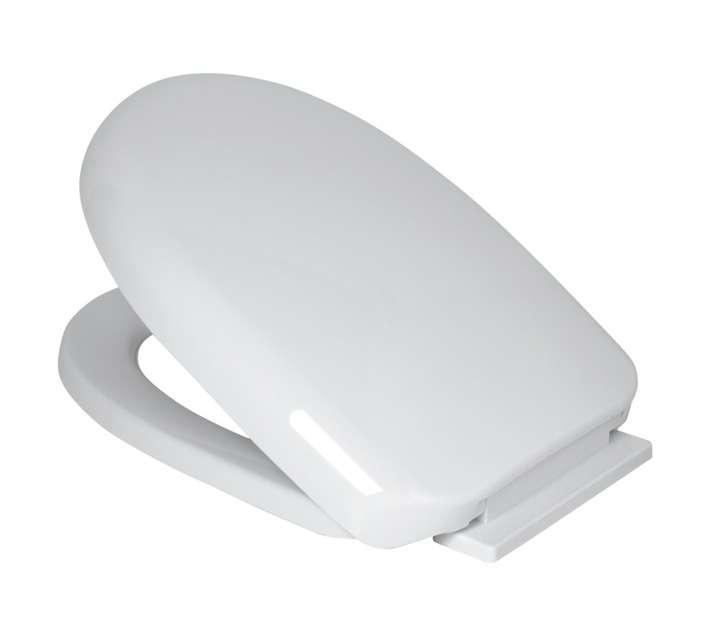 Solo Martinique Soft Close Toilet Seat Nylon hinge - White