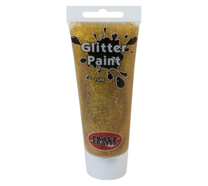 Glitter Paint - Gold (75ml)