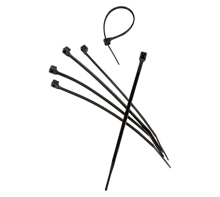 Quick Ties Cable Ties - Black (2.5 x 100mm)