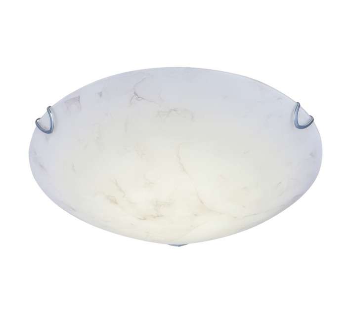 Radiant Round Ceiling Light - Chrome (300mm)