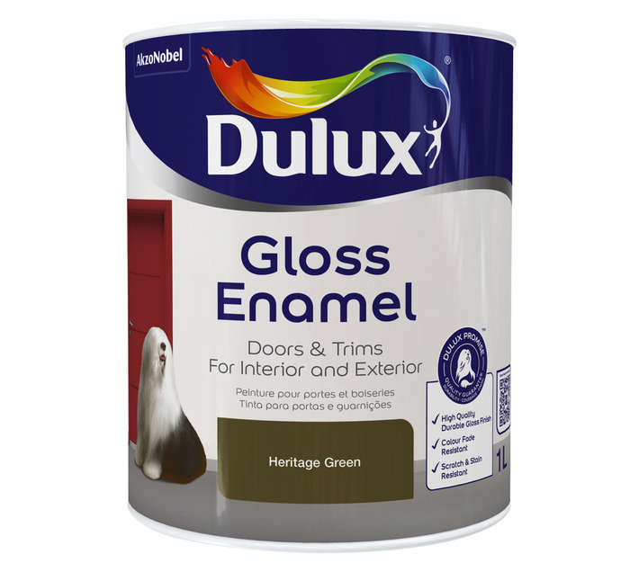 Dulux Gloss Enamel - Heritage Green (1L)