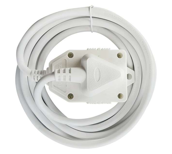 10A Double Janus Extension Lead - White (20m)