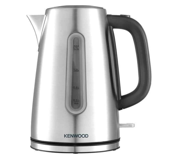 Kenwood Stainless Steel Cordless Kettle - Black/Silver (1.7L)