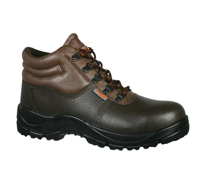 Interceptor Leather Askari Mid Boot - Brown (Size 5)