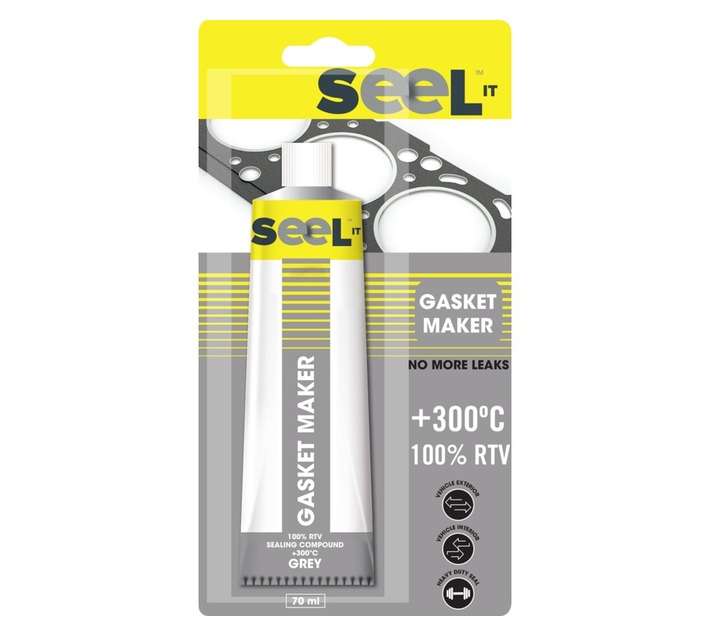 Seel It Gasket Maker Silicone - Grey (70ml)