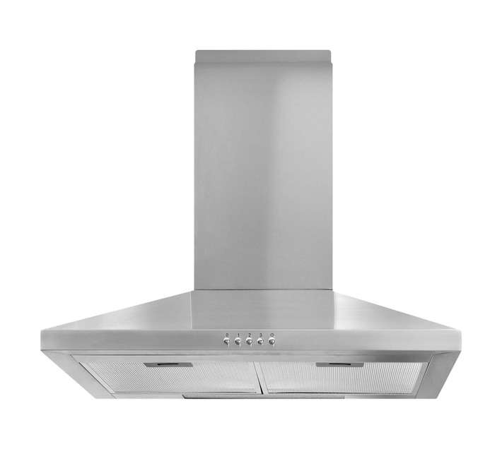 Italian Designer IDC635S Chimney Hood - Silver (490 x 600 x 185mm)