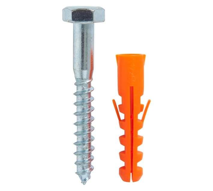 BP-CSP1075-4 4 x Coach Screws and Plugs (10 x 75mm)