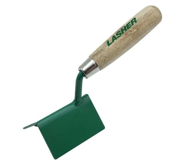 Lasher Outside Cove Corner Trowel - Green (75mm)