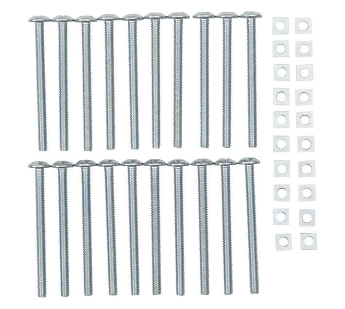 Eureka 6 x 75mm Gutter Bolt and Nut (20 Pack)