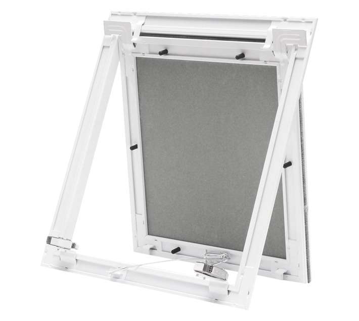 Swartland Insulation Unfinished Trap Door - White (400 x 400mm)