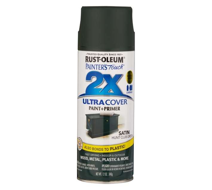Rust-Oleum Spray Paint Touch 2X Ultra Cover - Satin Hunt Club Green (340g)