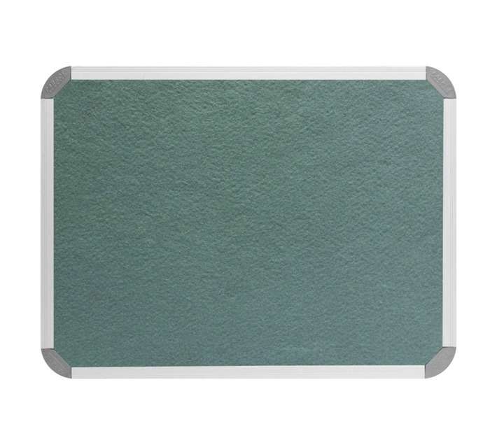 Parrot Products BD0752L Aluminium Frame Information Board - Grey (1200 x 1200mm)