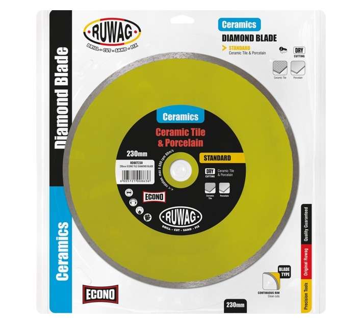 Ruwag Econo Tile Diamond Blade (230mm)