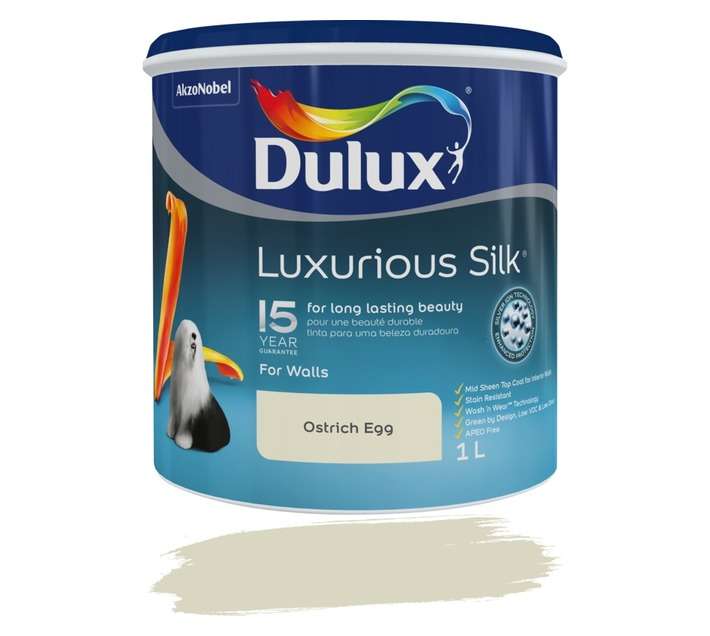 Dulux Luxurious Silk - Ostrich Egg (1L)