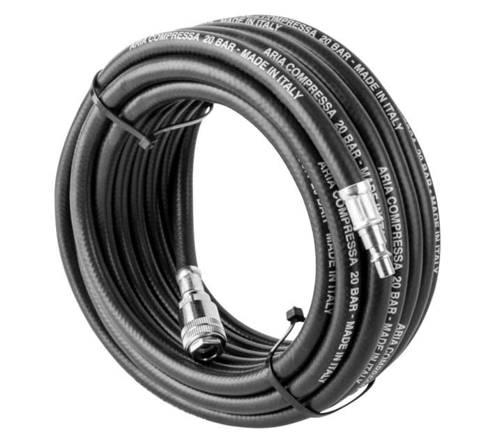 GAV Rubber Air Hose - Black (8mm)